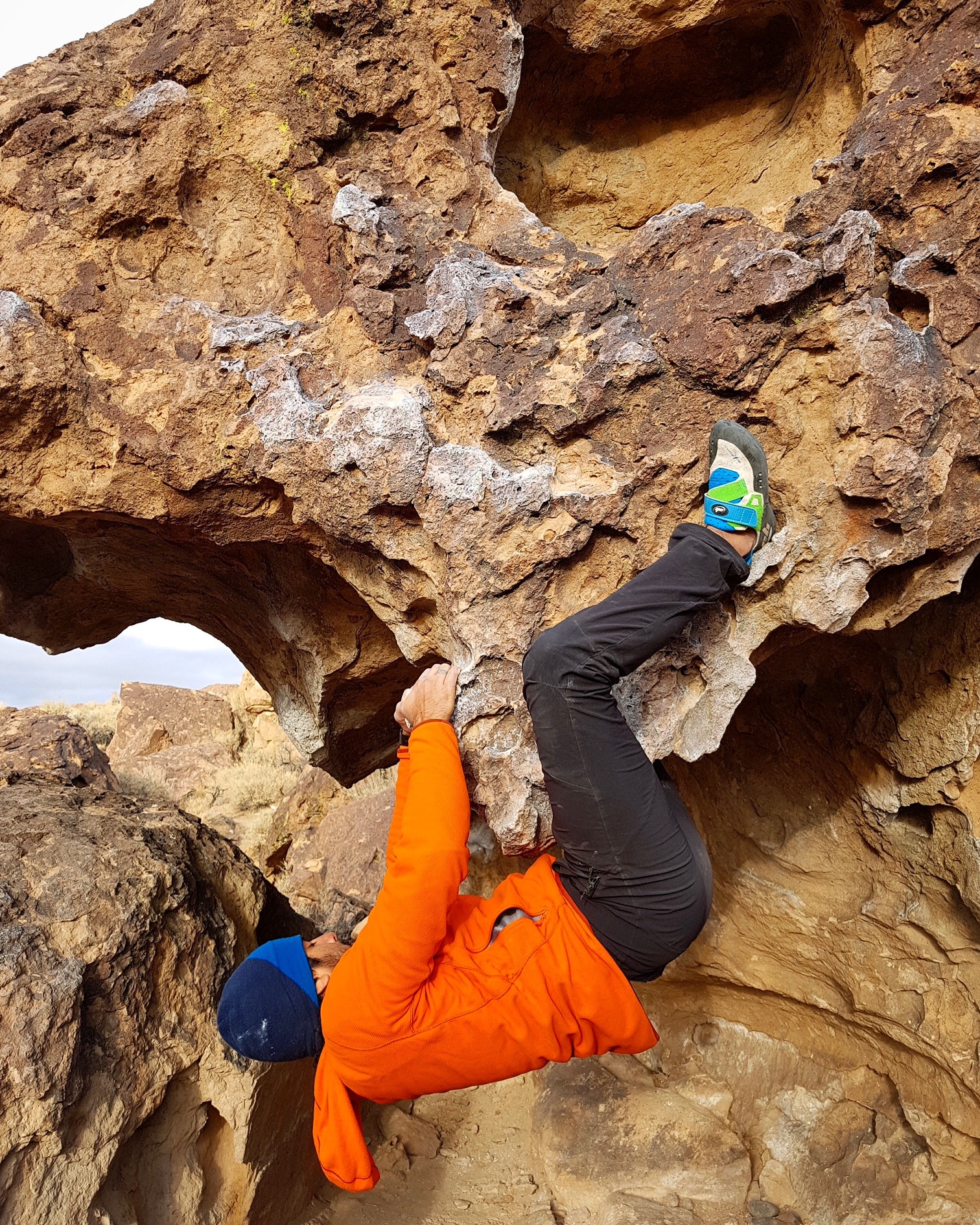 Climbing in Bishop, CA